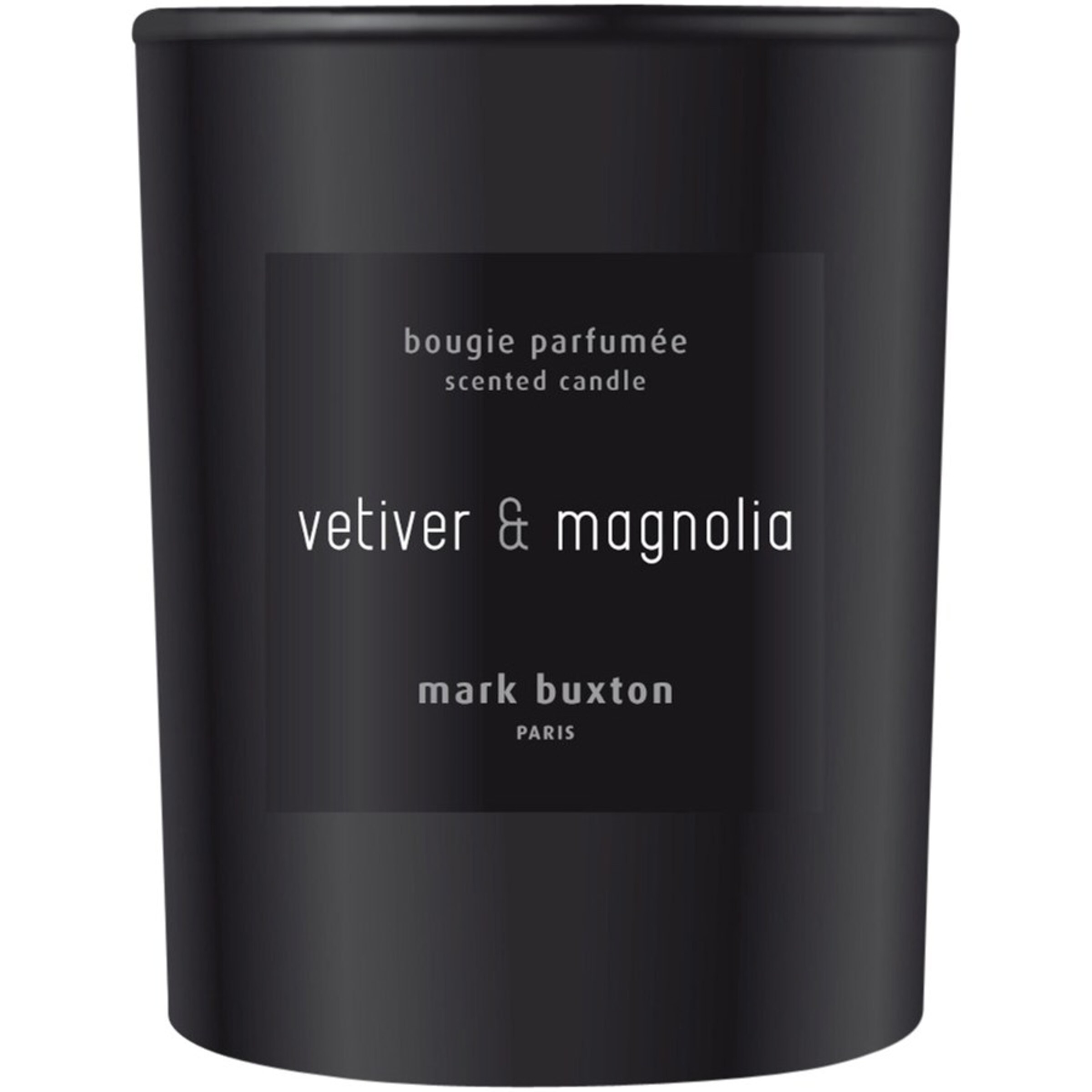 Mark Buxton Perfumes Duftkerze Vetiver & Magnolia in Schwarz 