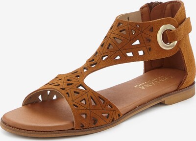 LASCANA Sandale in camel, Produktansicht