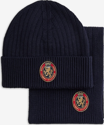 TOMMY HILFIGER Scarf in Blue: front