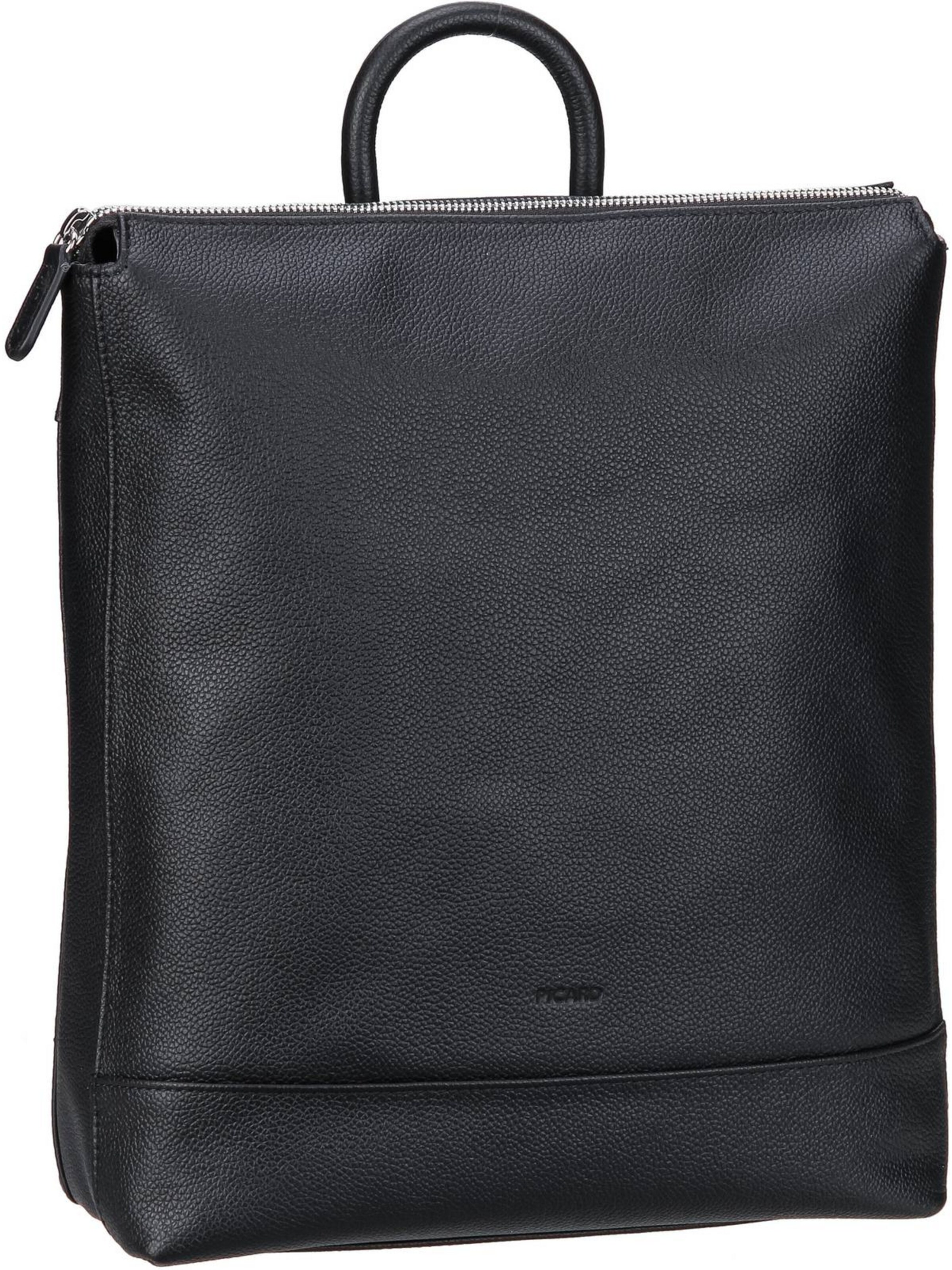 Picard Backpack 'Luis' in Black: front
