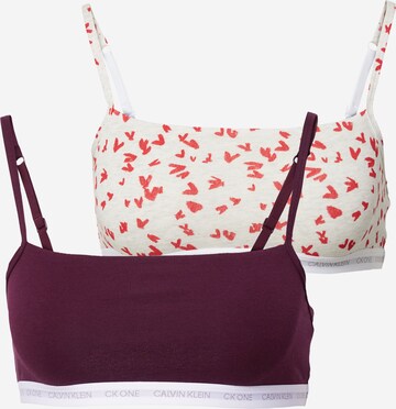 Regular Soutien-gorge Calvin Klein Underwear en mélange de couleurs : devant