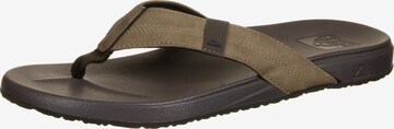 REEF Beach & Pool Shoes 'Phantom' in Brown: front