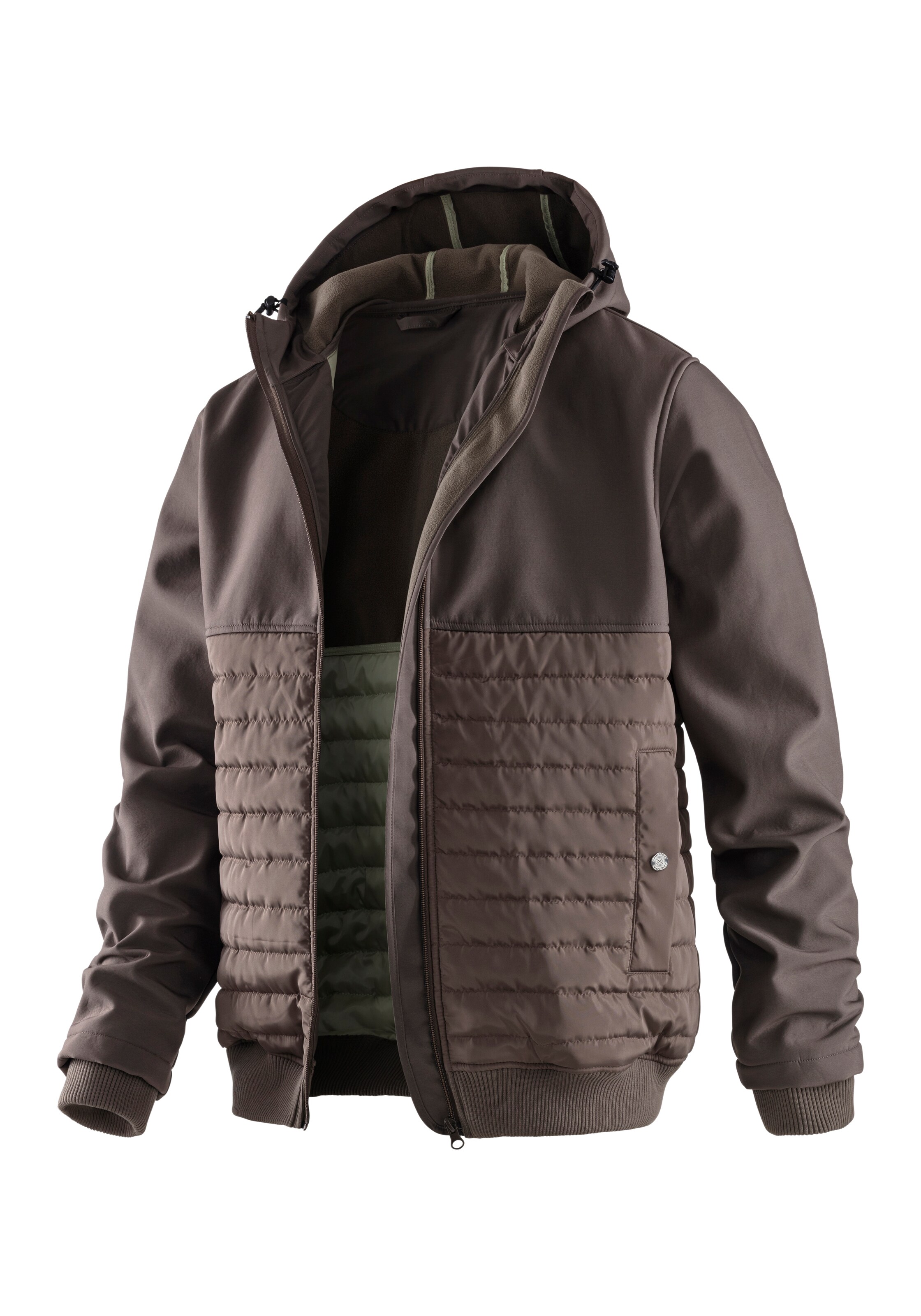 JOHN DEVIN Funktionsjacke in Braun