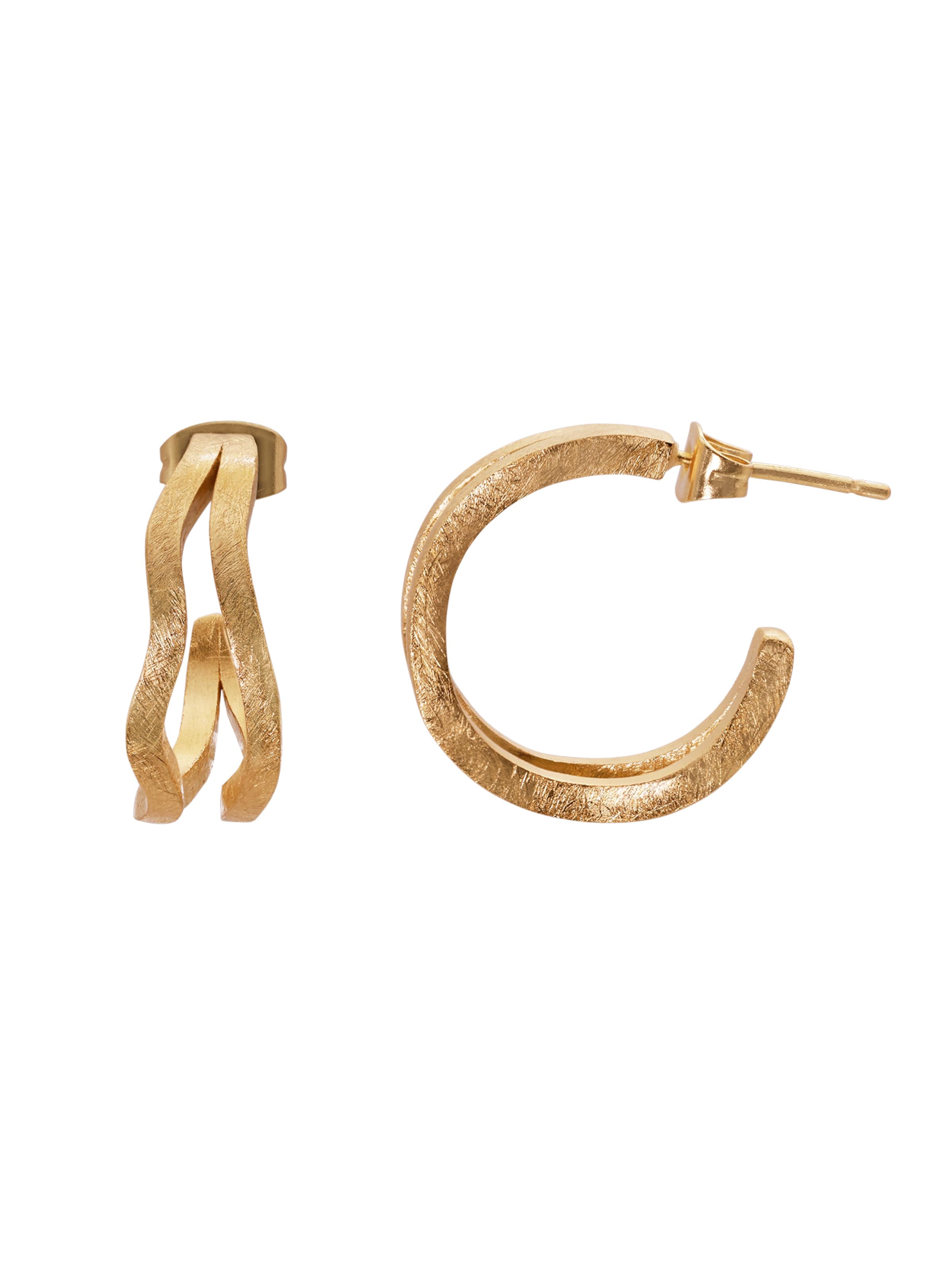 Heideman Ohrringe 'Marla' in Gold: Vorderseite