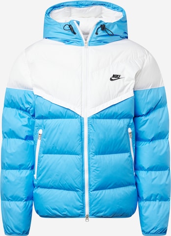 Nike Sportswear Zimska jakna | modra barva: sprednja stran