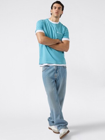 Champion Authentic Athletic Apparel T-Shirt in Blau