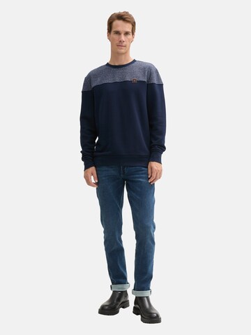 Felpa di TOM TAILOR in blu