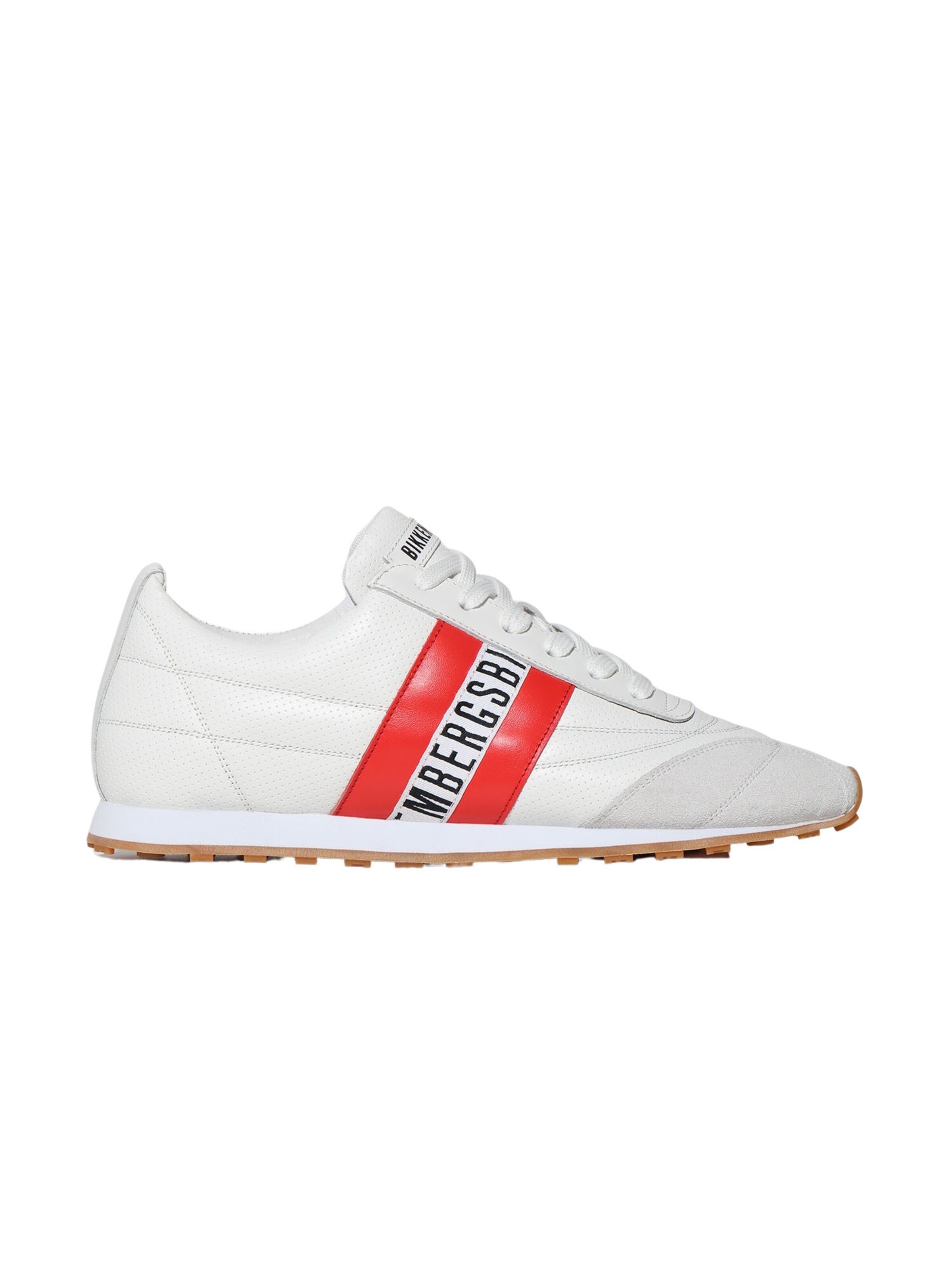 BIKKEMBERGS Низкие кроссовки 'Soccer' в Белый: спереди