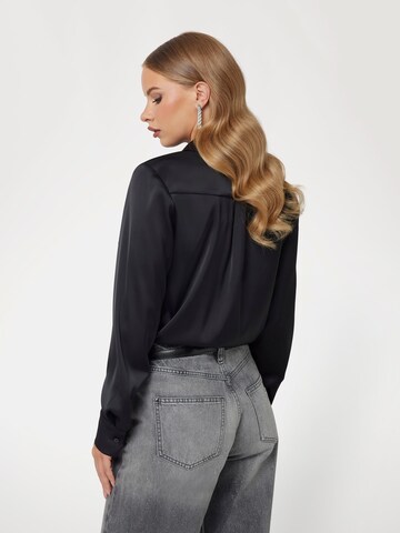 GUESS Bluse 'MARGUERITE' in Schwarz