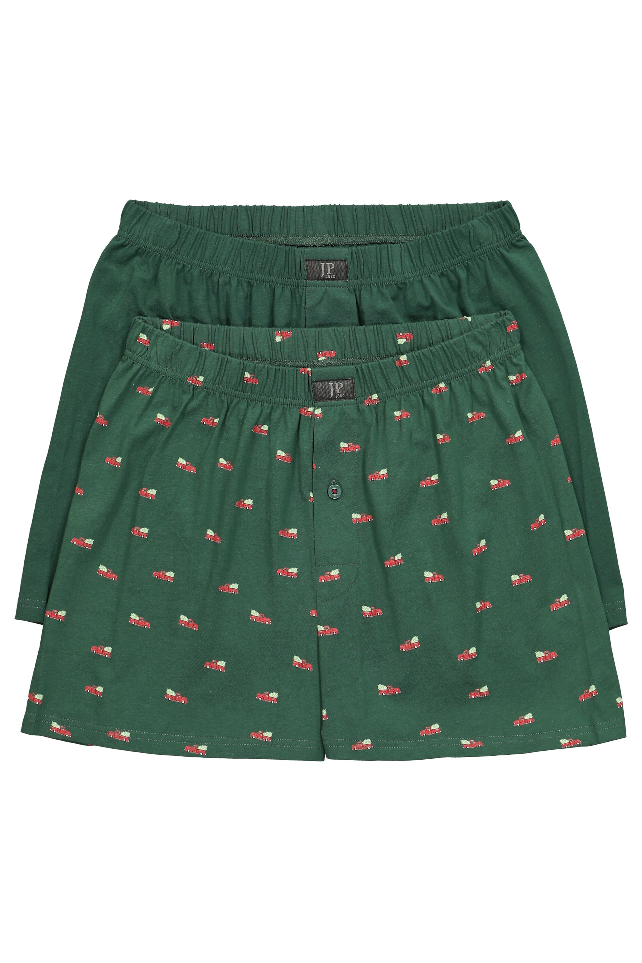 JP1880 Boxershorts in Grün: Vorderseite