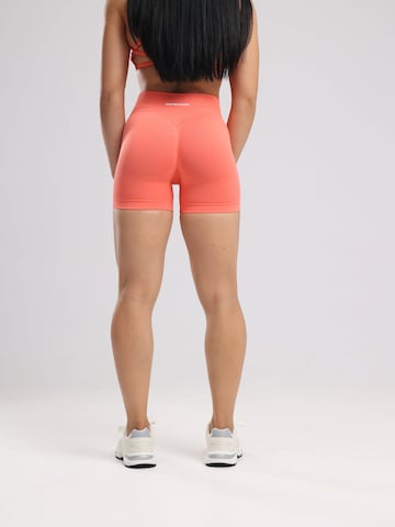 neverover - regular Pantalón deportivo 'Hue Shorts' en naranja