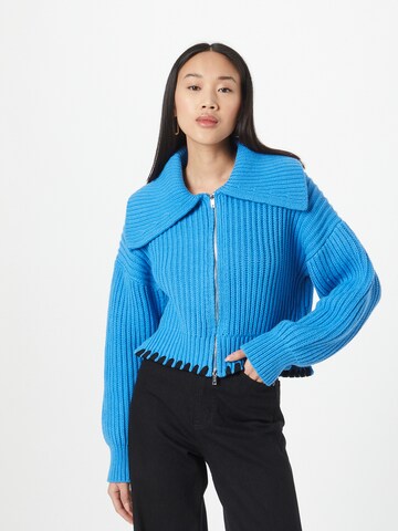 3.1 Phillip Lim Knit cardigan in Blue: front