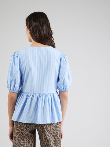 PIECES Blouse 'PCHOLLY' in Blauw