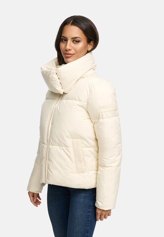 NAVAHOO Vinterjacka 'Traumelfe 14' i beige: framsida