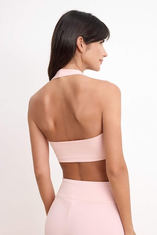 Trendyol Bustier Nedrček | roza barva