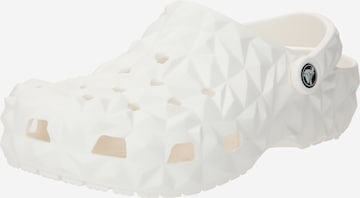 Clogs 'Classic' di Crocs in bianco: frontale