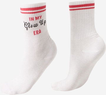 CALZEDONIA Socks 'Wellness' in White: front