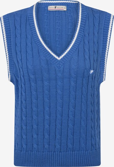 DENIM CULTURE Sweater 'Ludano2' in Royal blue / White, Item view