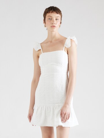 Trendyol - Vestido en blanco: frente