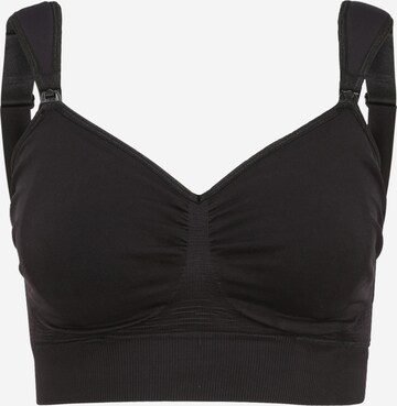 Regular Soutien-gorge d’allaitement BOOB en noir : devant