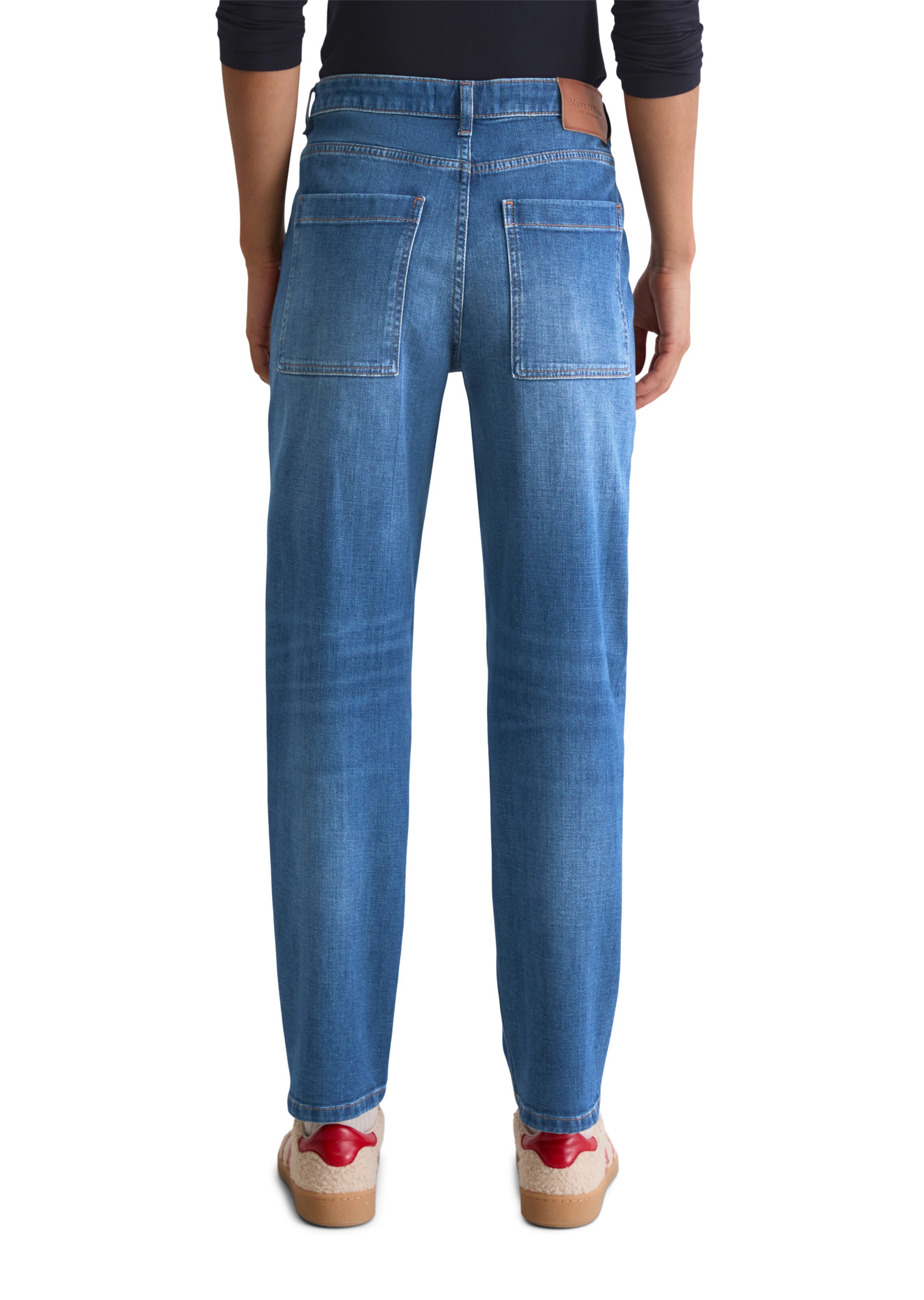Marc O'Polo Loosefit Jeans in Blauw