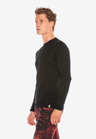 CIPO & BAXX Pullover in Schwarz