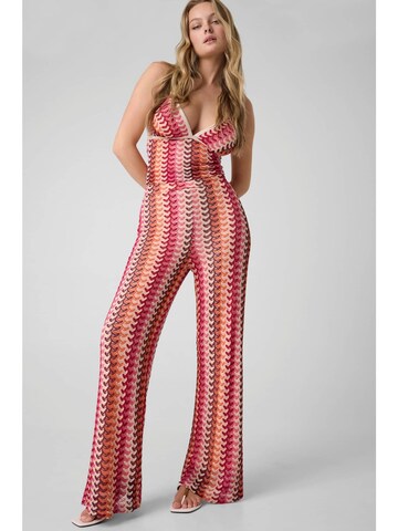 GUESS Slimfit Hose in Pink: Vorderseite
