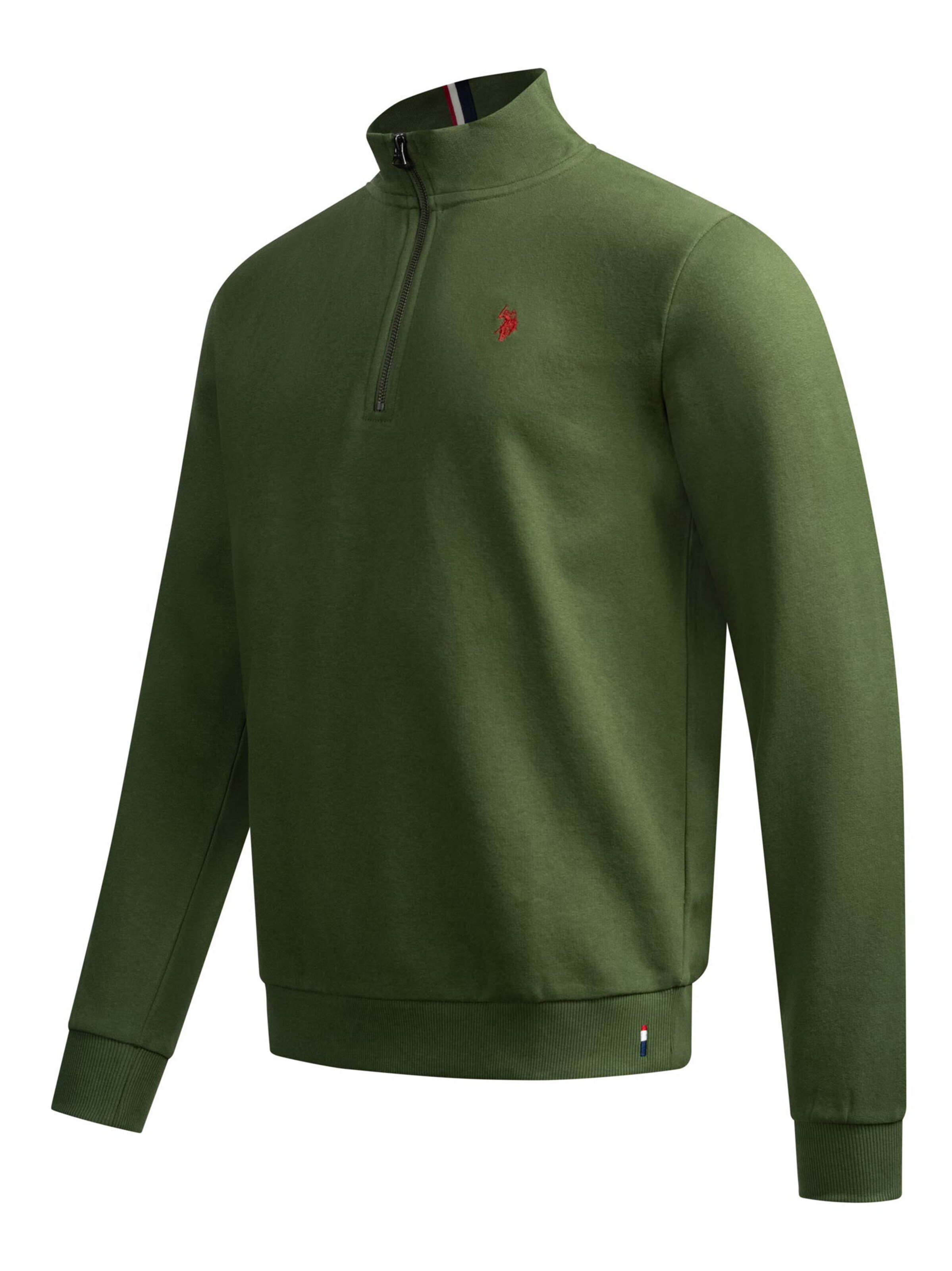 U.S. POLO ASSN. Sweatshirt in Grün