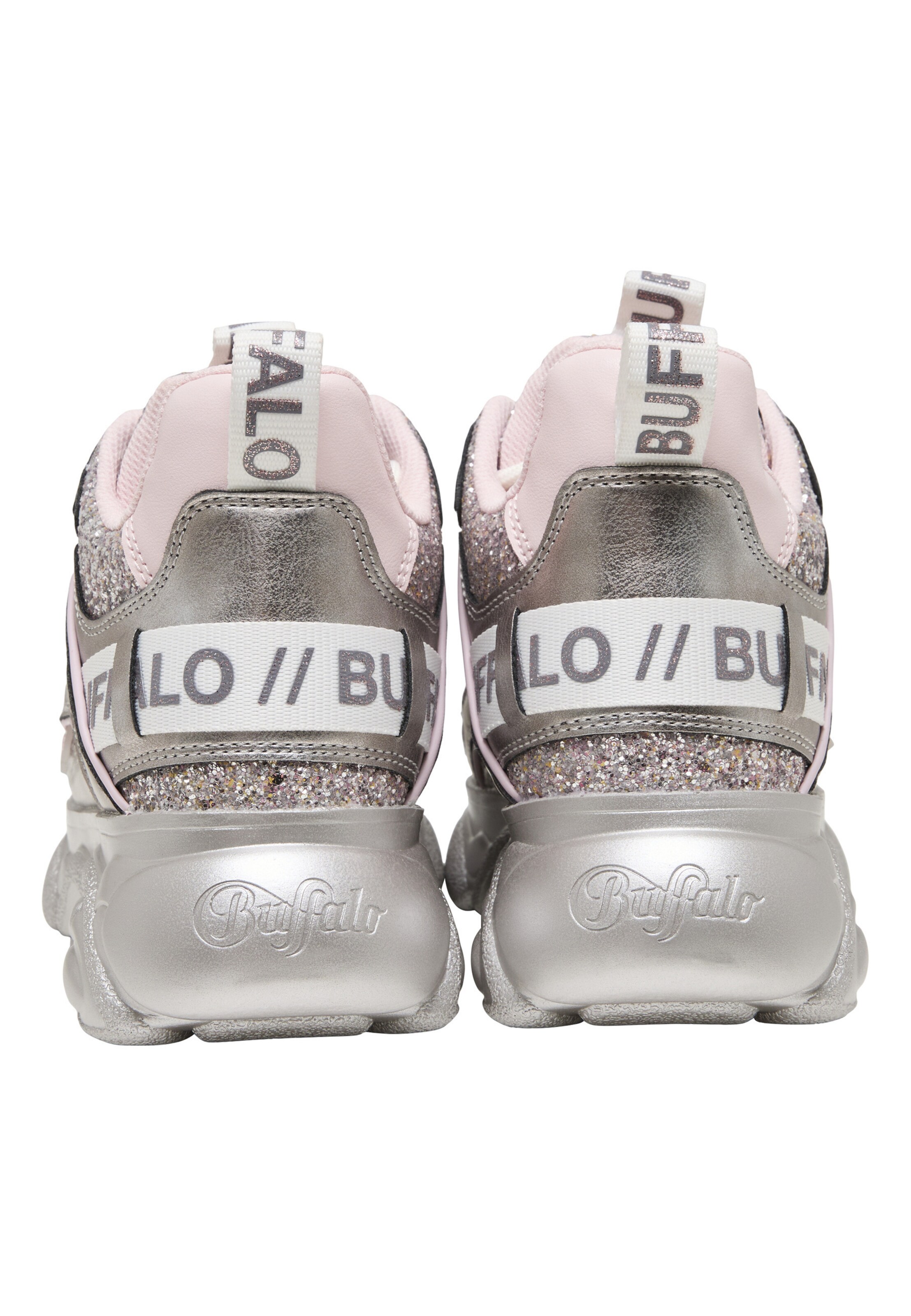 BUFFALO Sneakersy niskie 'Cld Chai' w kolorze różowy