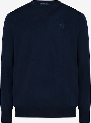 Pull-over North Sails en bleu : devant