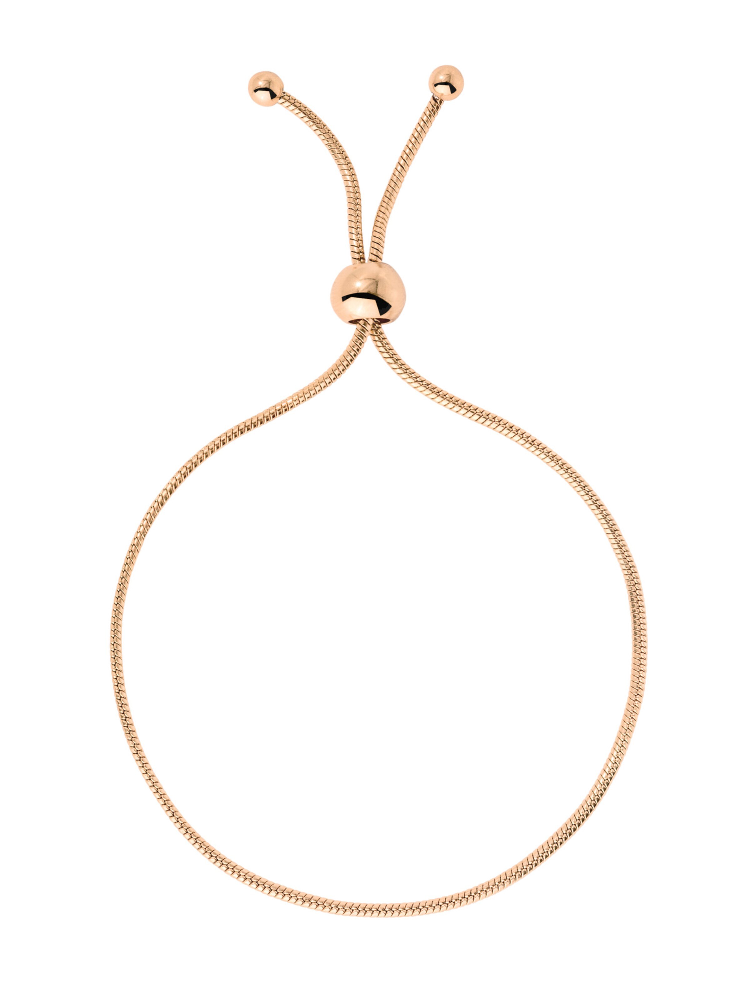 Luamaya Bracelet 'Simple Elegance Bracelet' in Gold: front