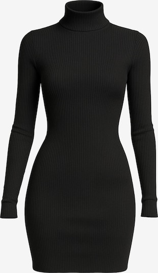 PANTHEROAR Obleka 'High Neck Mini Dress' v velikosti 34-36 | črna barva, Prikaz izdelka