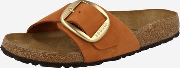 BIRKENSTOCK Nizki natikači 'Madrid' | rjava barva: sprednja stran