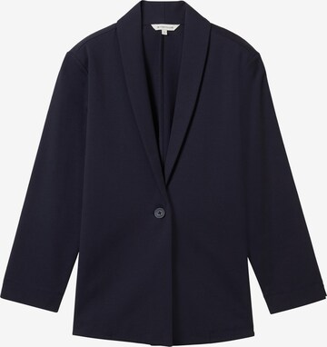 TOM TAILOR Blazer in Blue: front