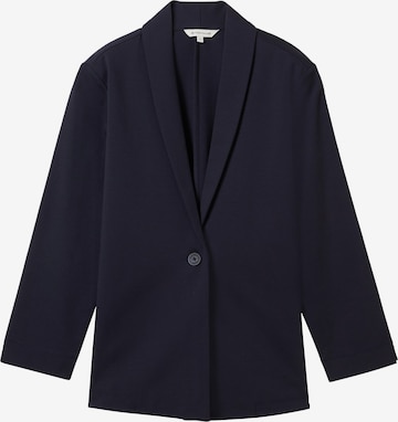 TOM TAILOR Blazer in Blue: front