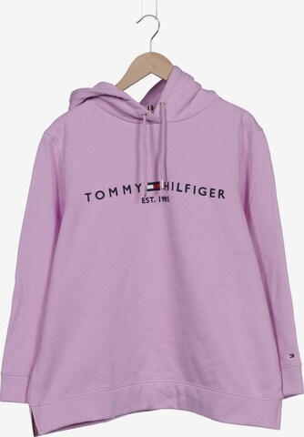 TOMMY HILFIGER Sweatshirt & Zip-Up Hoodie in 4XL in Purple: front