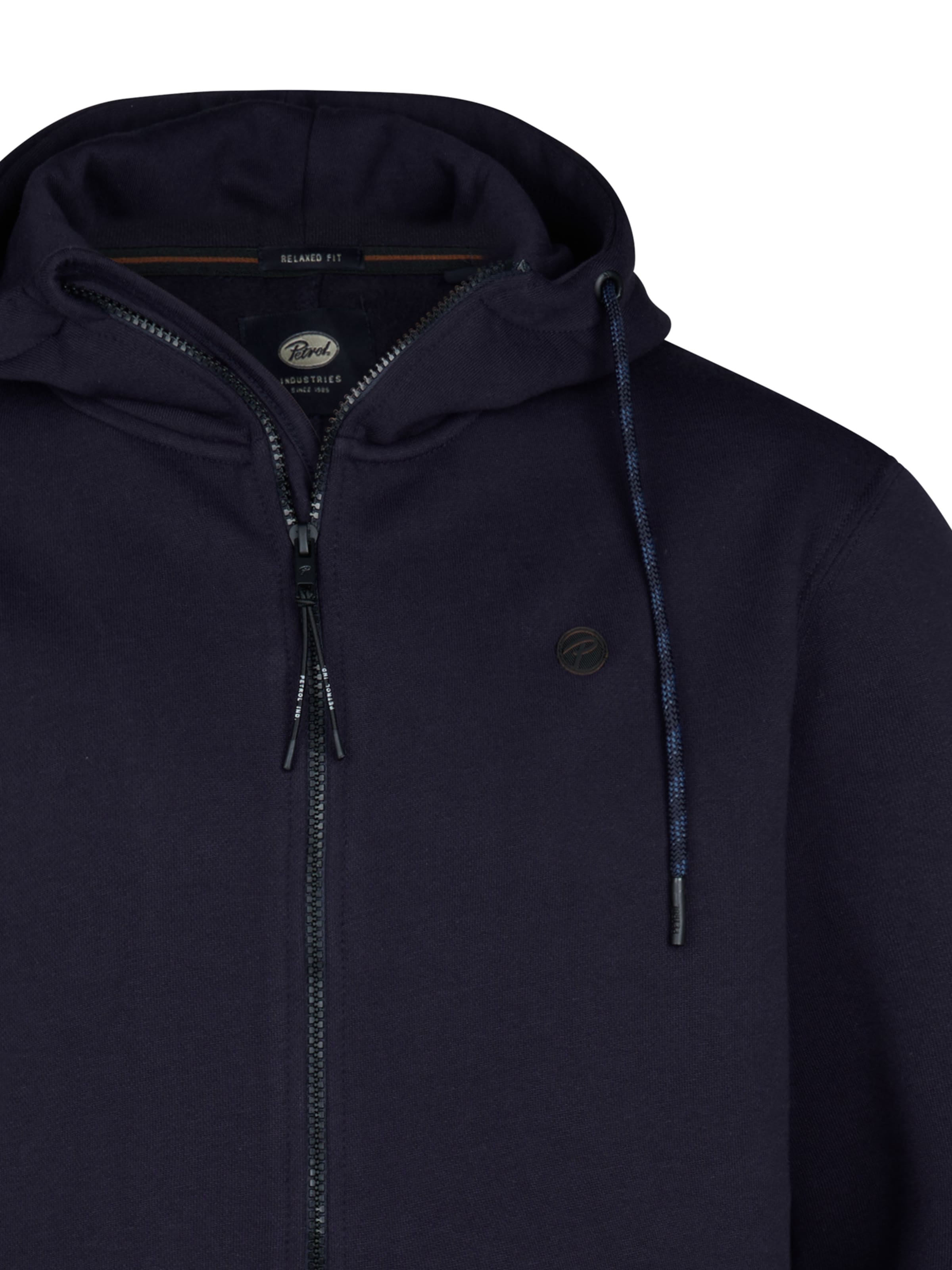 Petrol Industries Sweatvest in Blauw