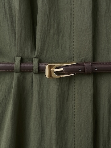 Robe-chemise 'Trecky' MANGO en vert