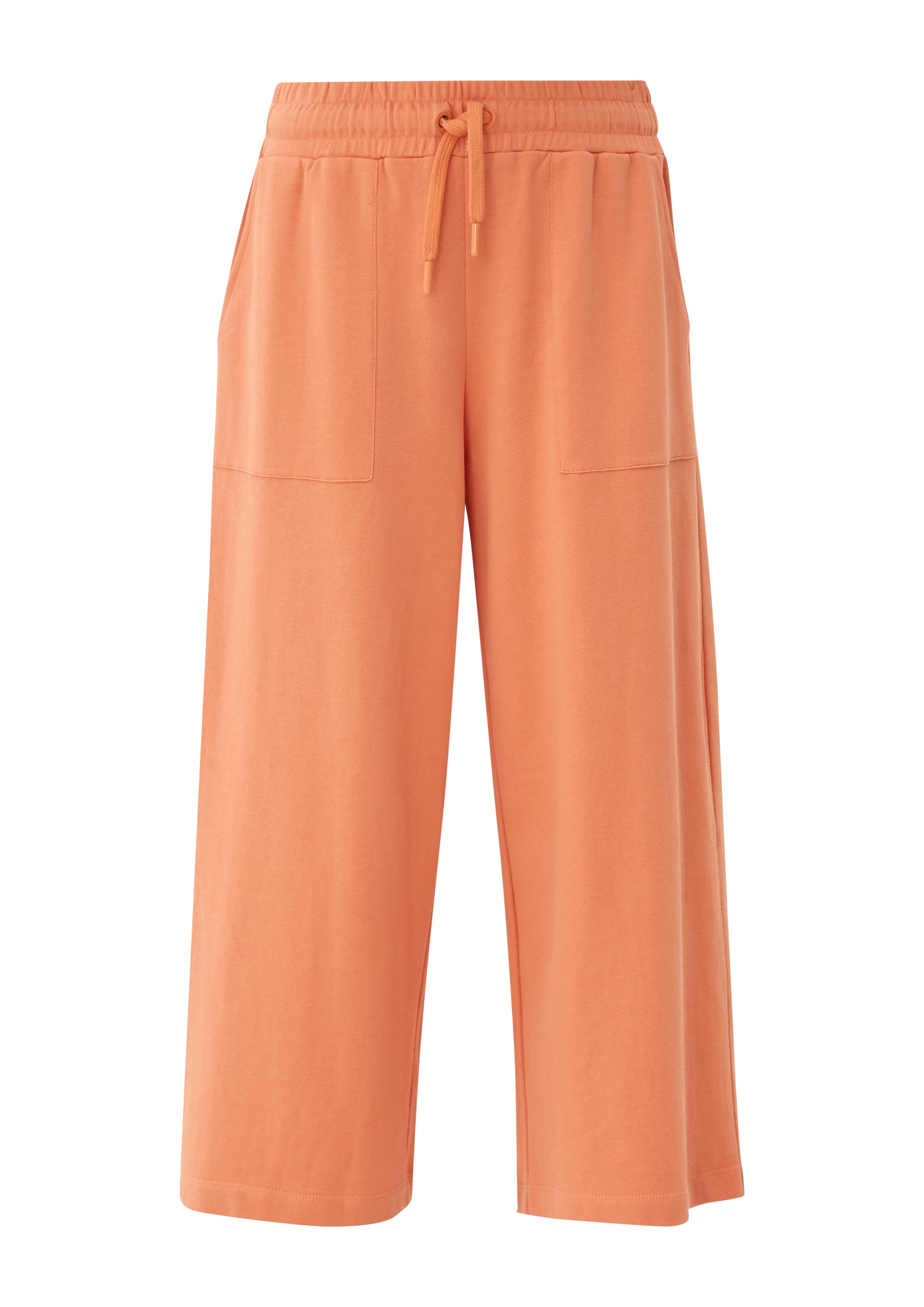Wide Leg Pantalon s.Oliver en orange : devant