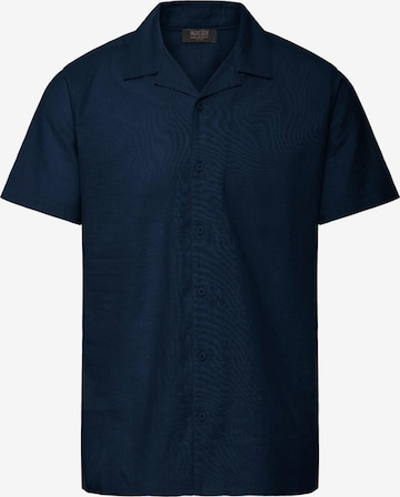 Regular fit Camicia di INDICODE JEANS in blu: frontale