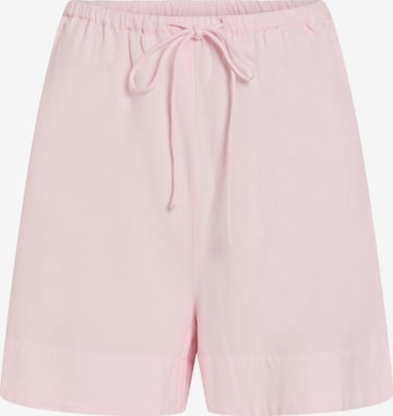 Pantaloni di VILA in rosa: frontale