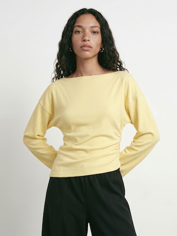HYPEDROP Shirts 'DYURI' i gul: forside