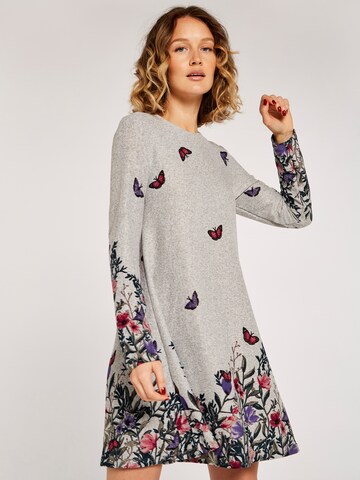 Robe de cocktail Apricot en gris