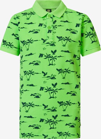 Petrol Industries Shirt ' Paradiso' in Grün: Vorderseite