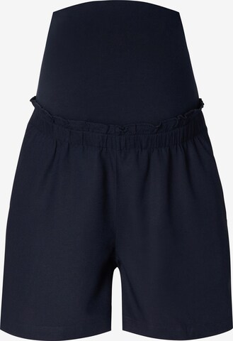 Esprit Maternity Loosefit Shorts in Blau: predná strana