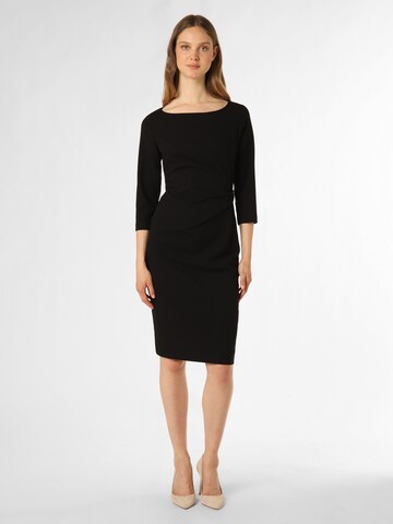 Marie Lund Kleid in Schwarz: Vorderseite