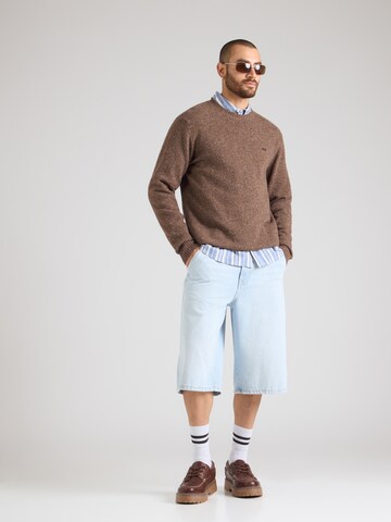 LEVI'S ® Sweater 'Original Housemark' in Brown
