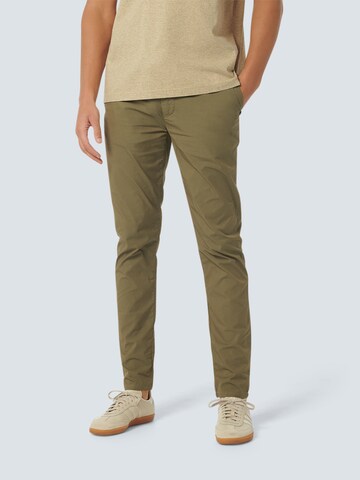 Regular Pantalon No Excess en vert : devant