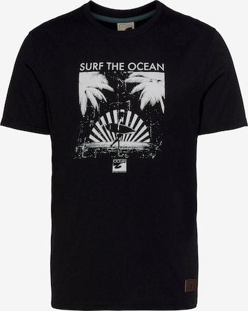 OCEAN SPORTSWEAR Performance Shirt in Black: front