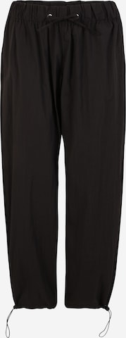 Regular Pantalon cargo Nasty Gal Petite en noir : devant